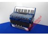Delicia 37 key 80 bass accordion finished in blue